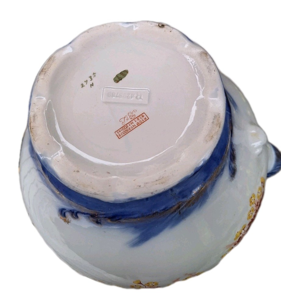 Large Victorian Ewer & Basin by B&L