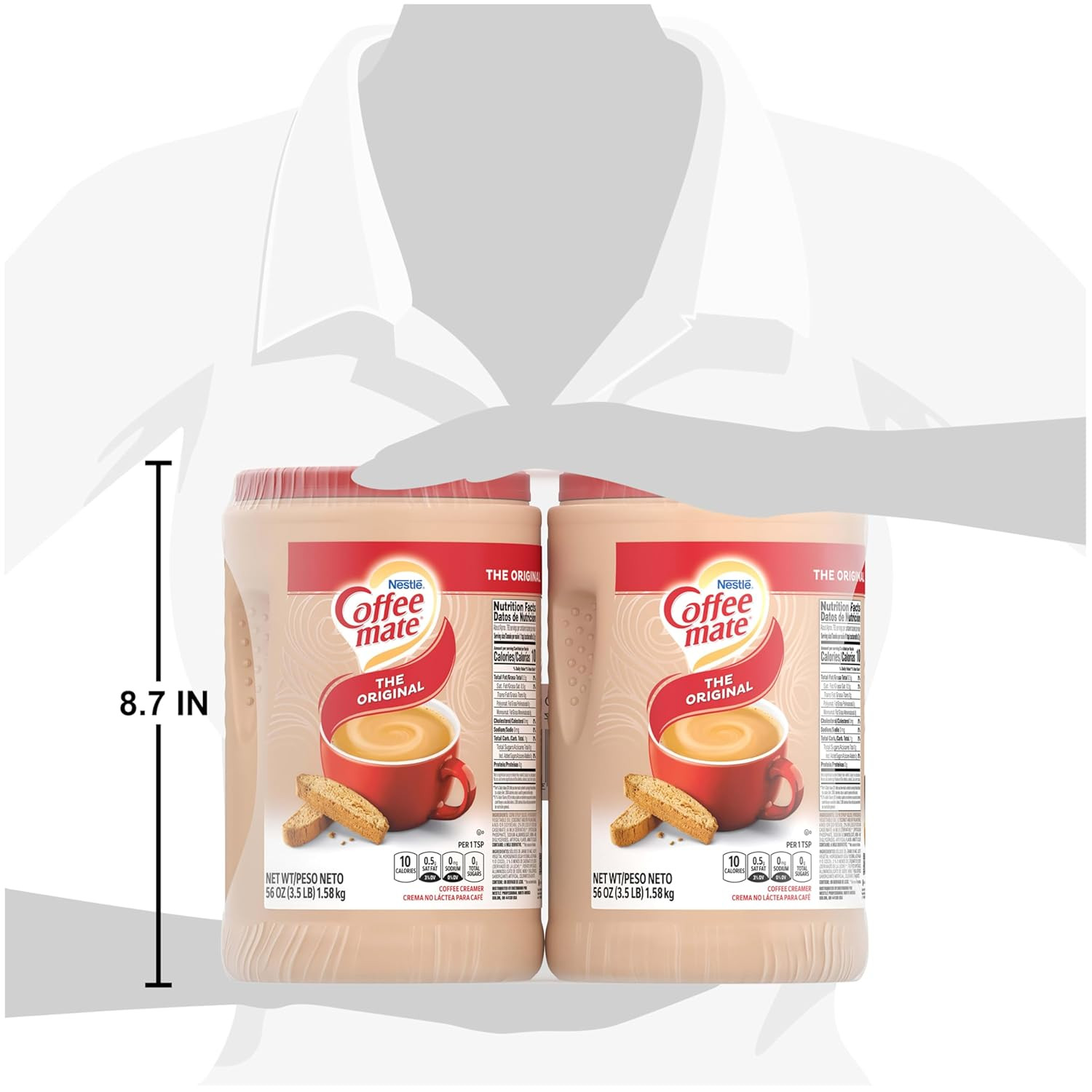 Nestle Coffee Mate Coffee Creamer, Original, Non Dairy Powder Creamer, 56 Oz Bul