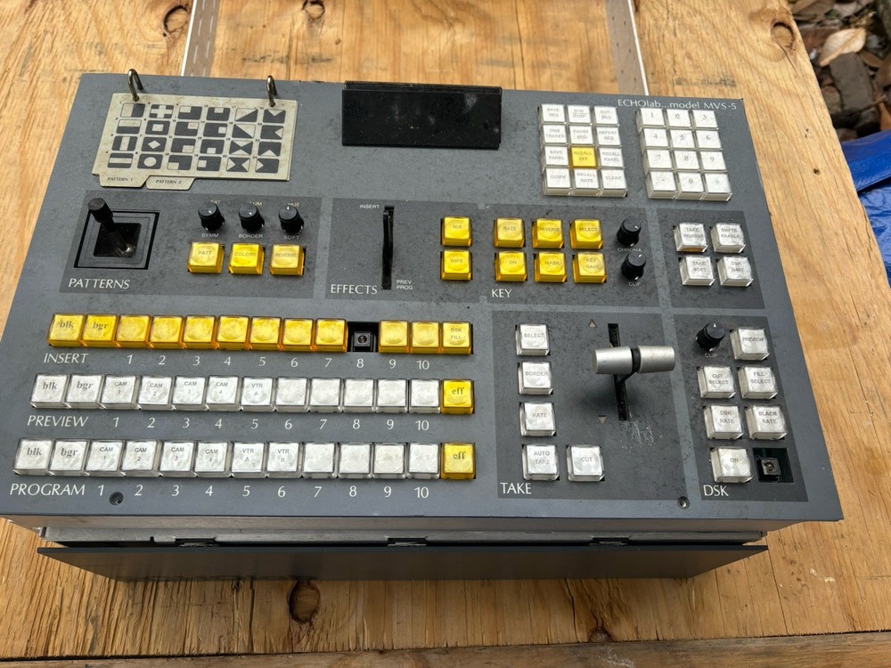 ECHOLAB SWITCHER - MODEL MVS-5 plus MVS MAIN FRAME Free Ship