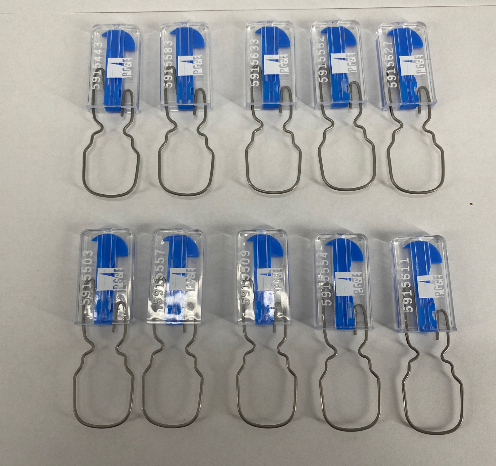 LOT OF 30 Enduro Seal Electric Meter Security Seal Wire Padlock Security Seals