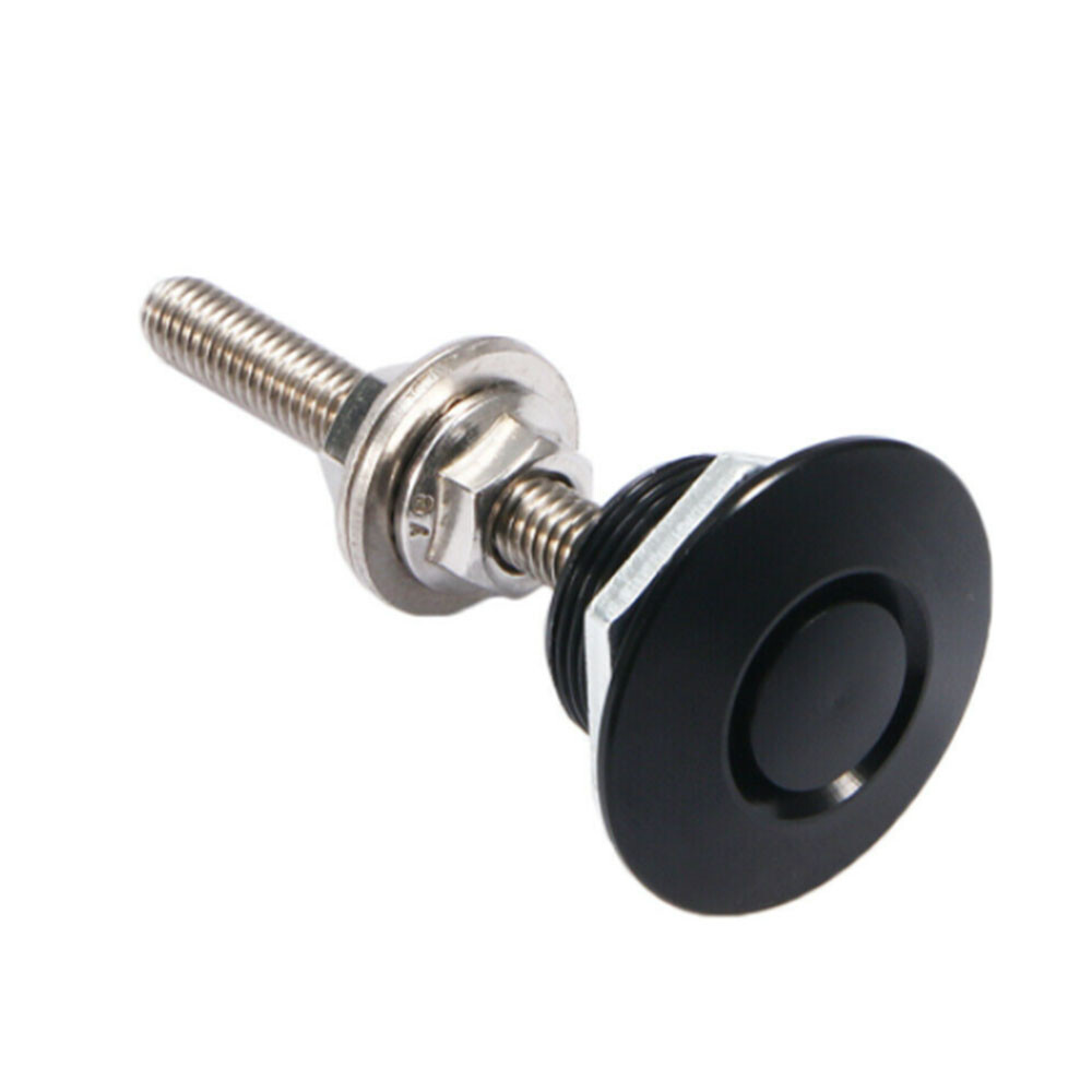Car Push Button Hood Pin Lock Low Profile Click Latch Clips