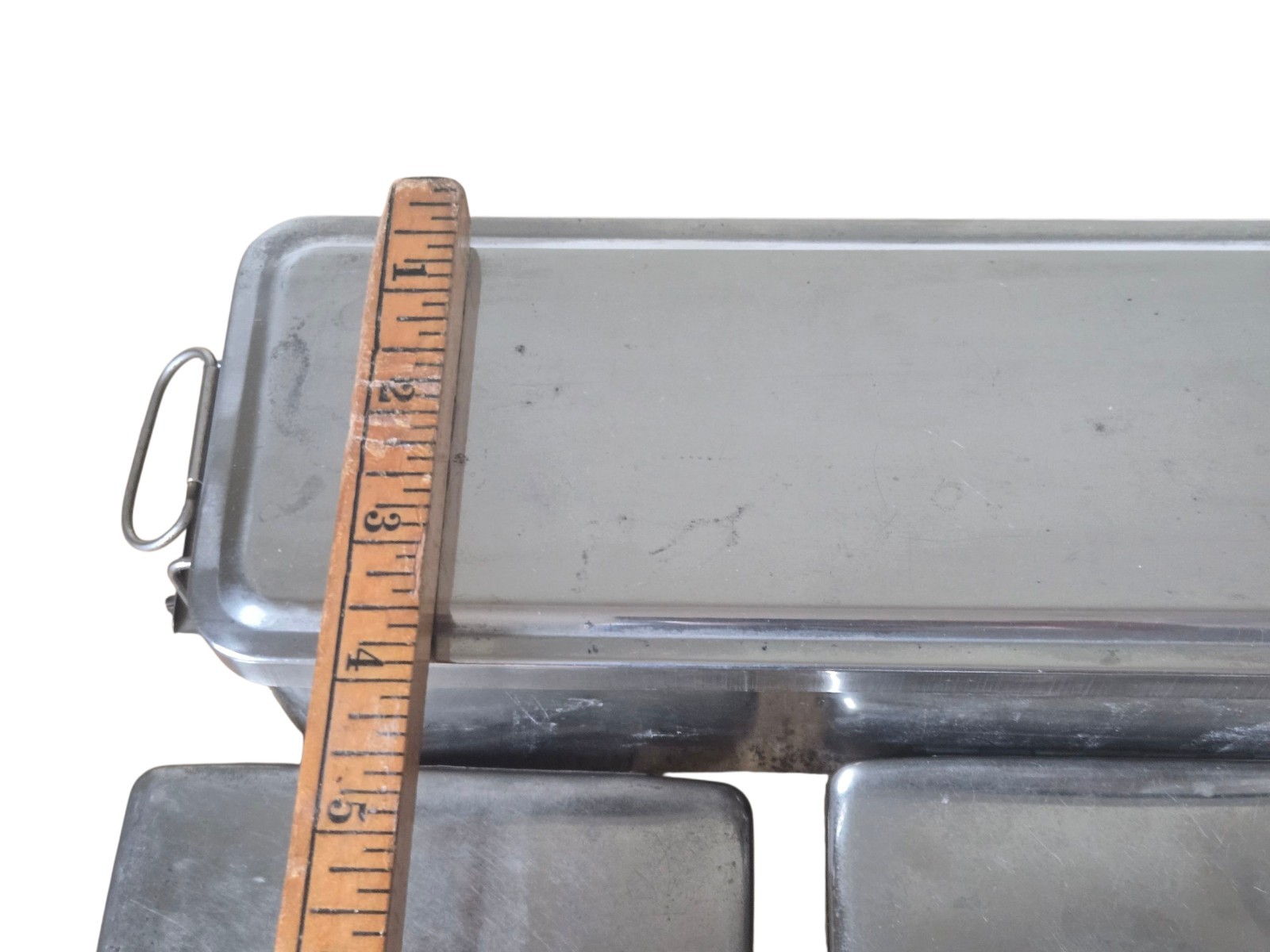 Antique Japanese Medical Apothecary Display Stand Tools Syringe