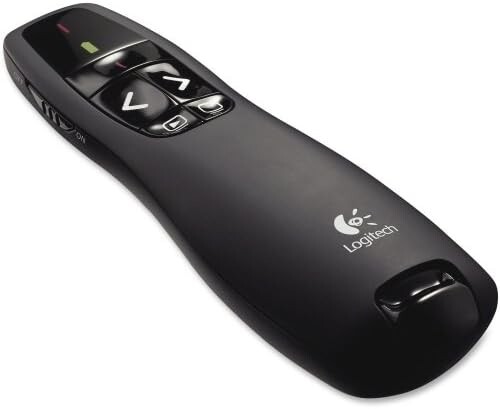 Logitech R400 Wireless Red Laser Presentation Remote Pointer USB