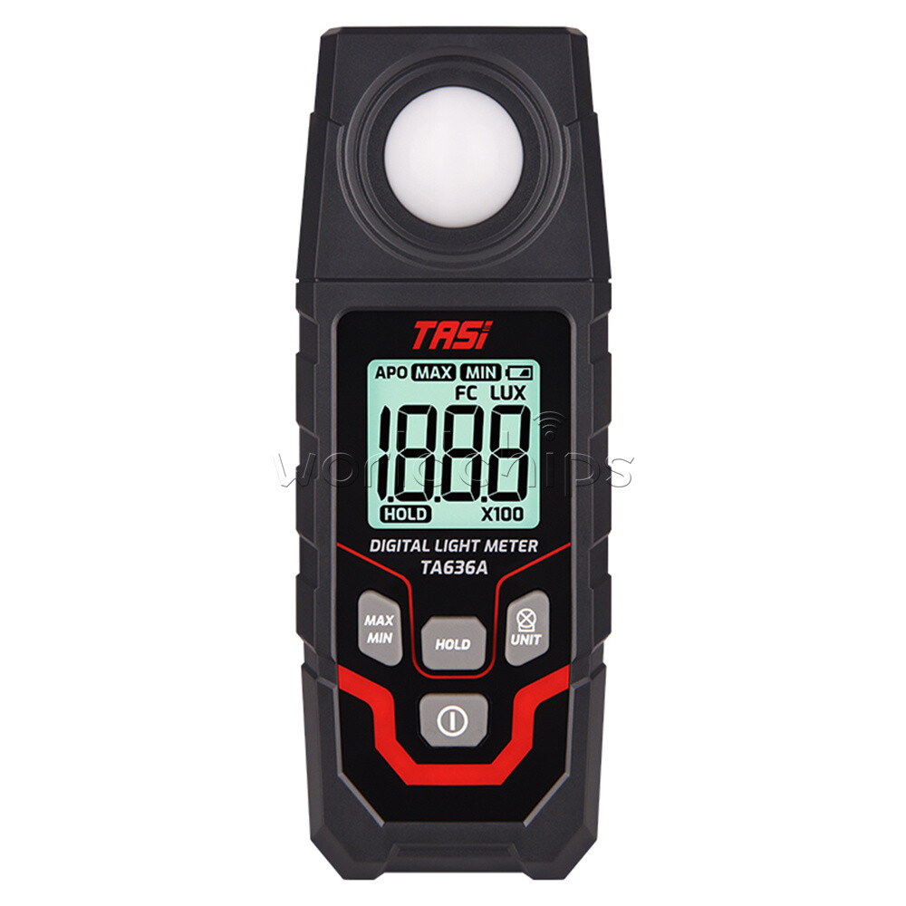 TA636A Digital Light Meter Illuminance Lux Meter Illuminometer Handheld Ambient
