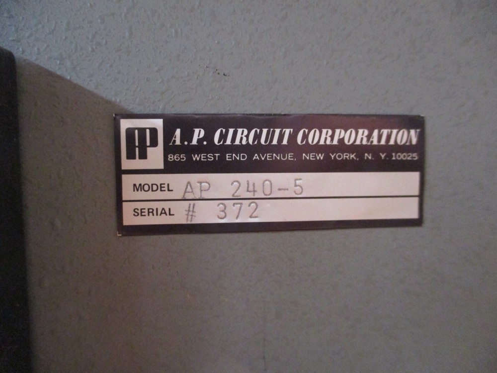 A.P. Circuit 240-5 multi purpose variable filter high & low pass [2*R-20.5]