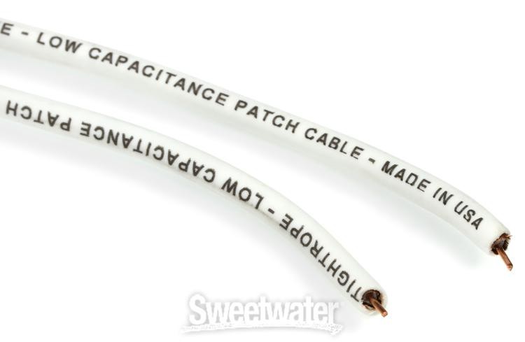 Lava Cable Tightrope Pedalboard Cable Kit, 10' White