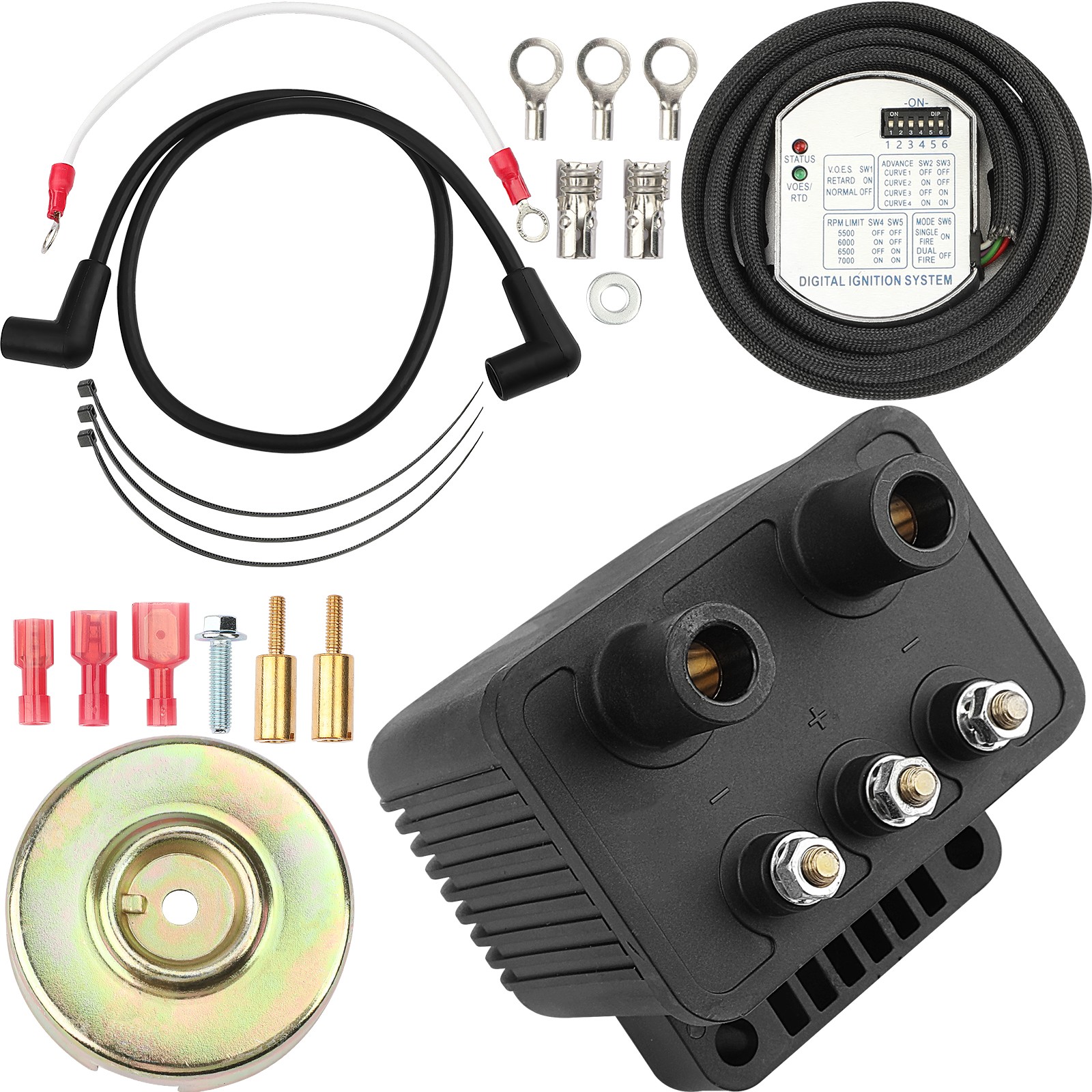 NEW 53-660 Ultima Single Fire Programmable Ignition Kit For Big Twin Evo 53-644