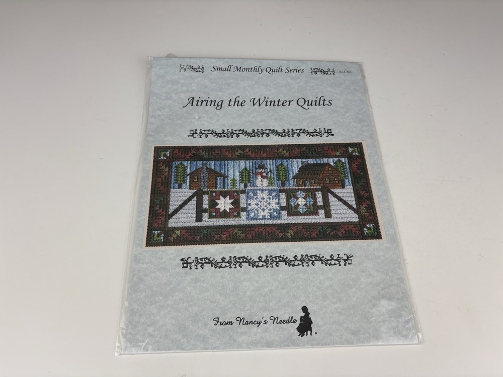 From Nancy’s Needle Quilt Series Winter Sky Needlepoint Pattern 1S