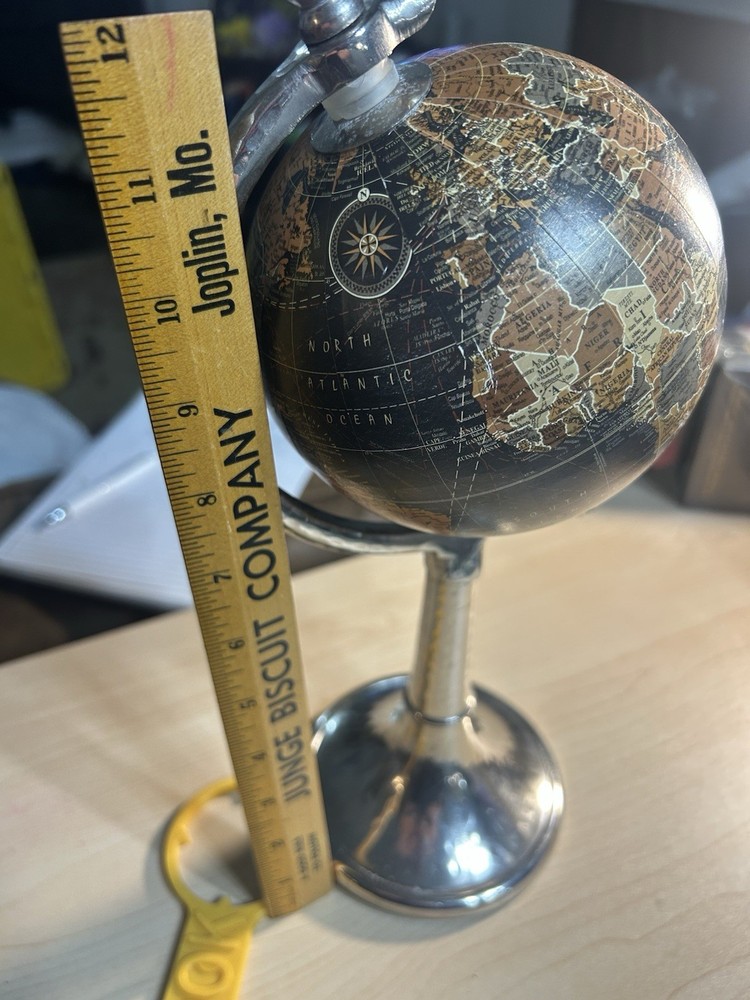 3D World Globe with Stand