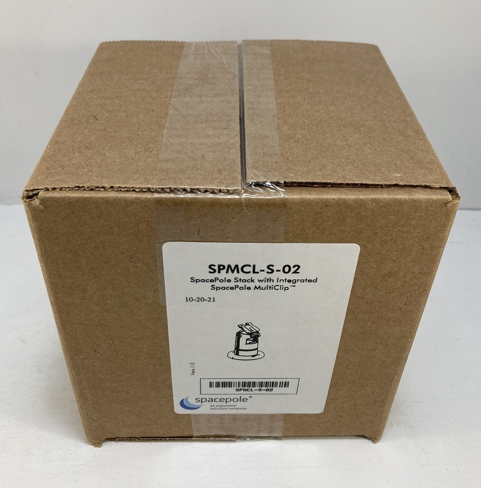 Spacepole SPMCL-S-02 SpacePole Stack w/ Integrated SpacePole MultiClip