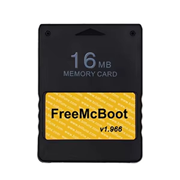 PS2 Memory card: BLACK/ 16MB/ FMCB