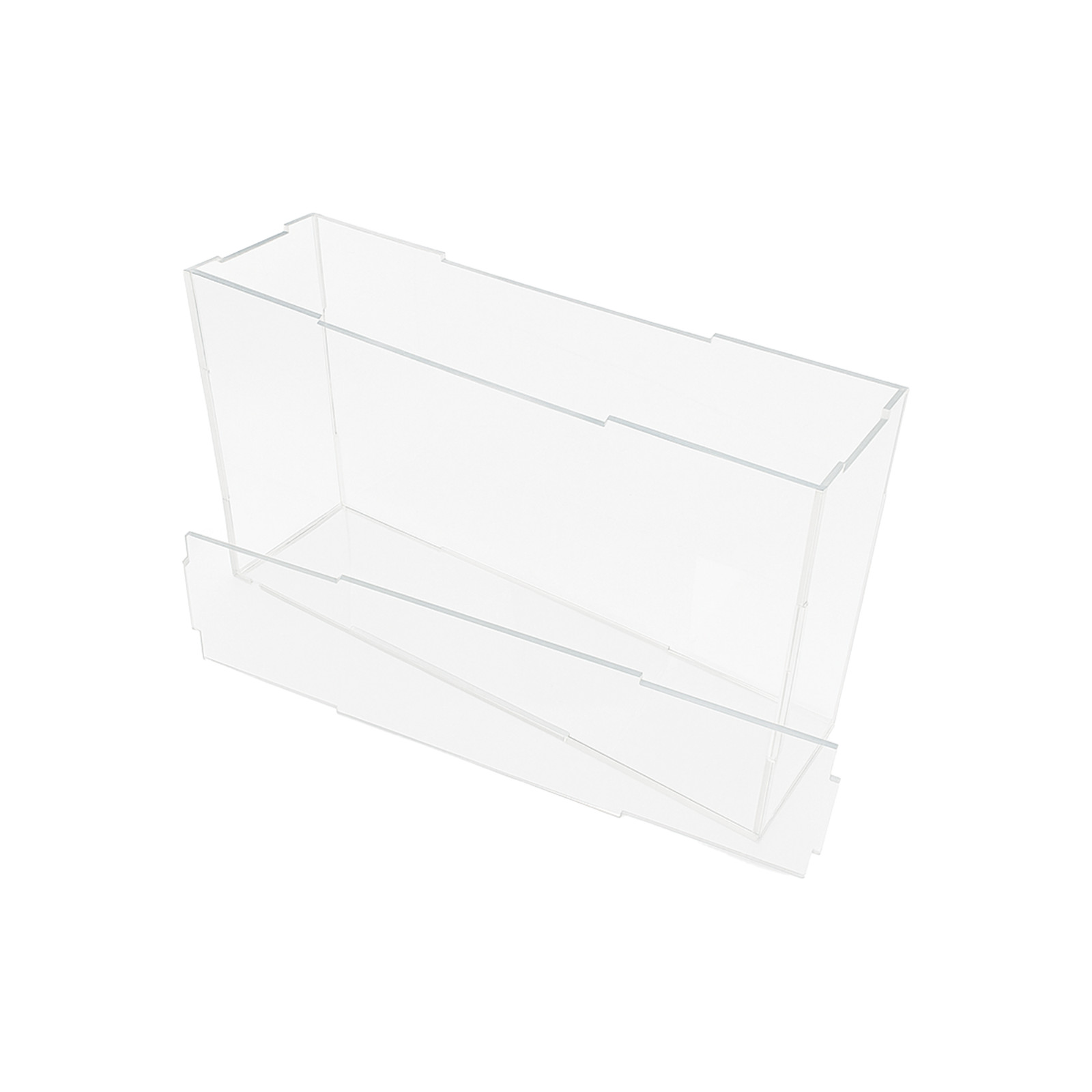 Press Fit Acrylic Display Case for Pokemon Mega Charizard X EX UPC