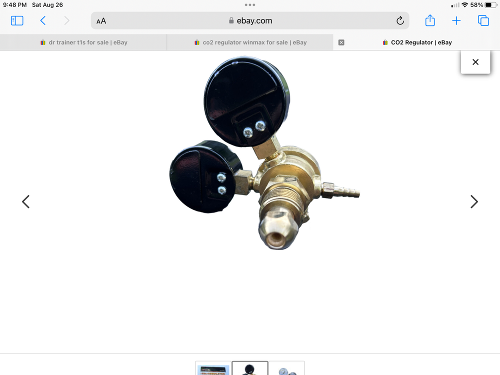 CO2 Regulator - Winmax. Wt01z5842 Brand new!