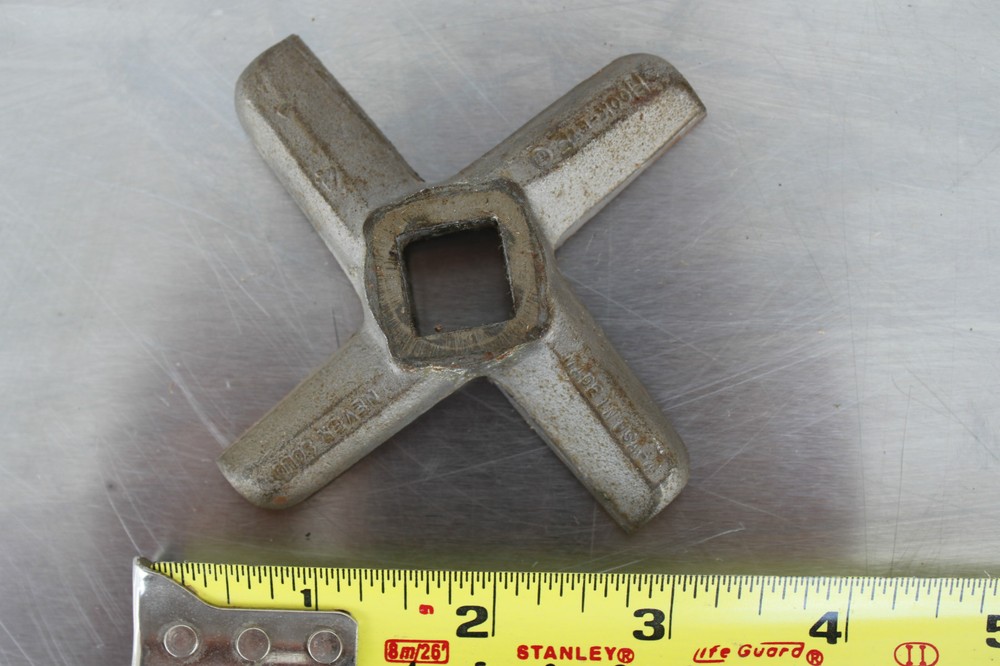 Vintage HOOK-EYE Meat Grinder Blade #3