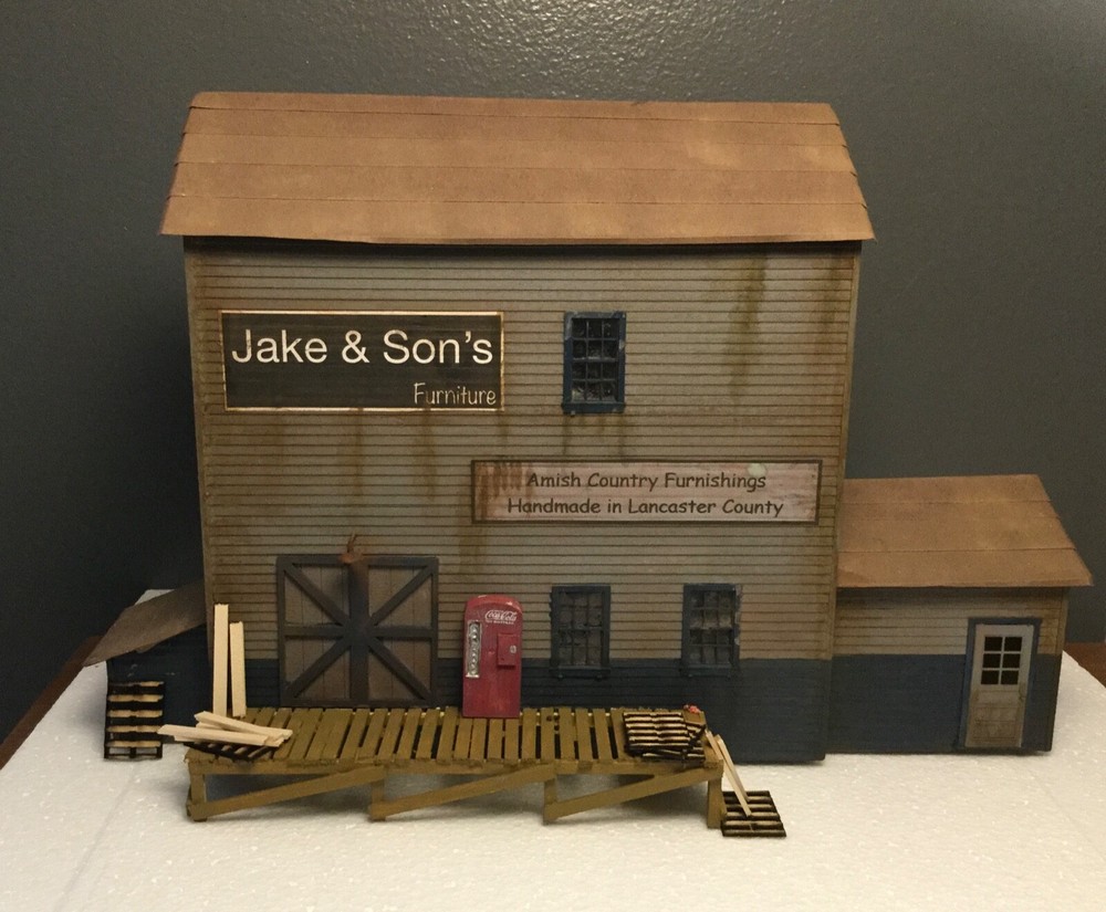 O Scale Jake and Sons Structure Kit Laser Cut