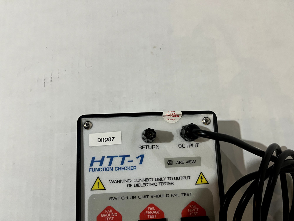 Compliance West HTT-1 Function Hipot Ground Continuity Checker