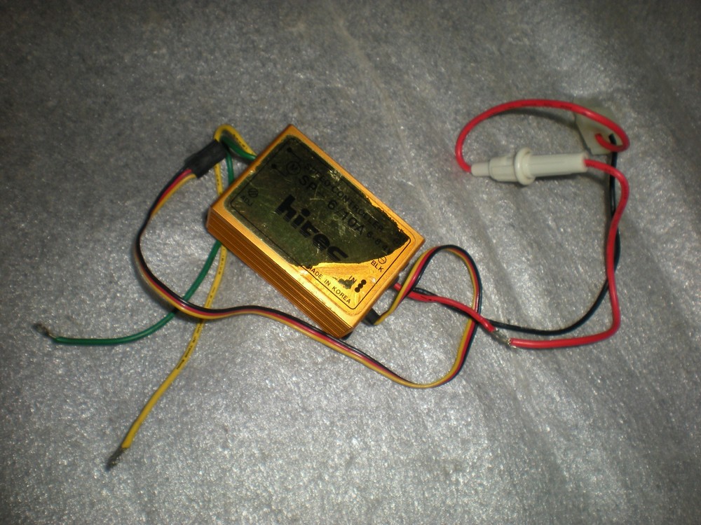 UNTESTED Hitec SP-6/10A 6-8.4V Motor Speed Control Controller
