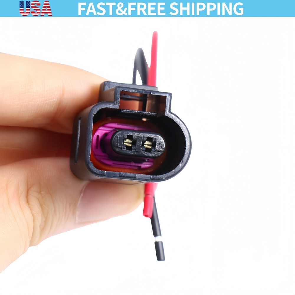 Engine Coolant Temperature Sensor & Connector For Volkswagen 02-17 Jetta & Audi