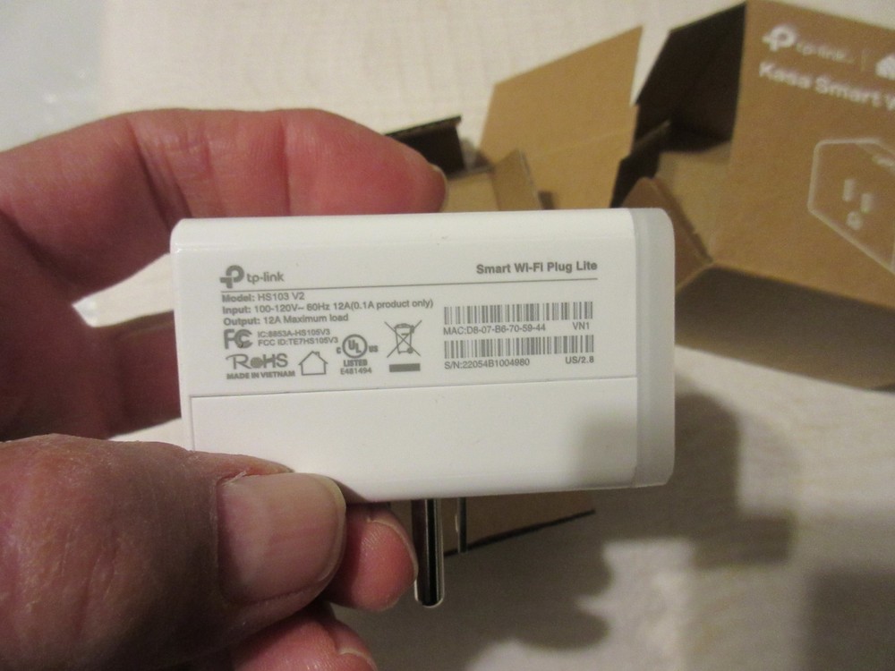 TP-LINK HS103 Kasa Smart Wi-Fi Plug Mini NIB