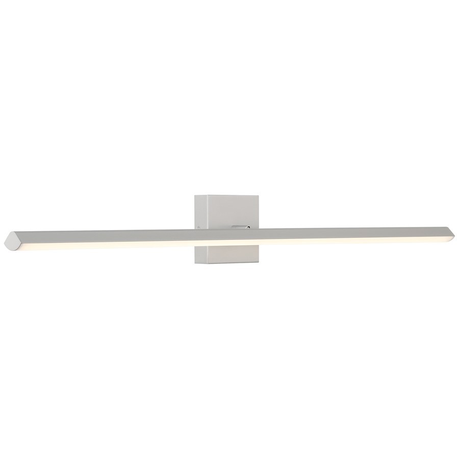 Access Lighting Float 1Lt 36" LED Wall Sconce, Silver/White - 62607LEDD-SILV-ACR