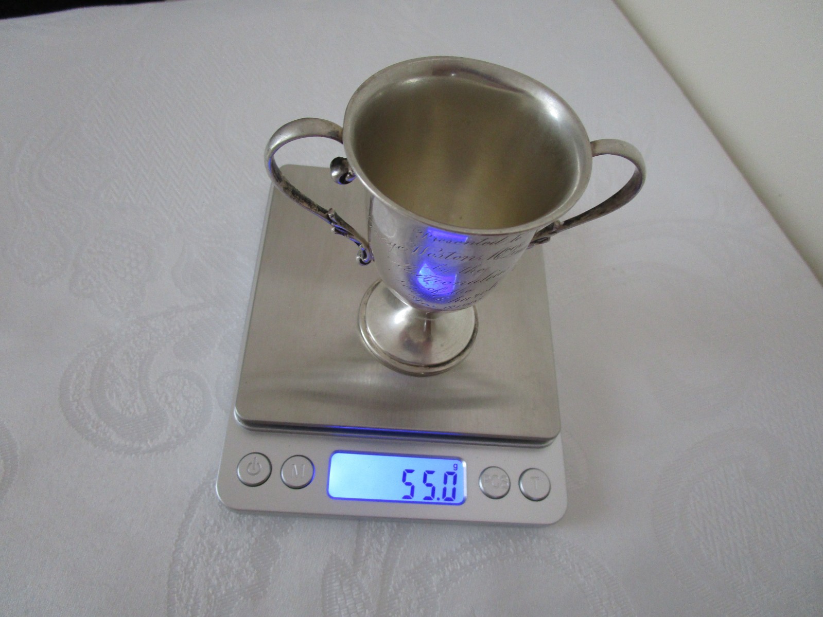 Antique Reed & Barton Sterling Silver Trophy Cup Small Urn 1905 VGC