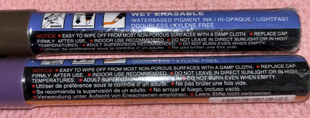 Kuretake ZIG Posterman PMA-50 Waterproof Chalk Pen – (8 Pack) Multicoloured #3