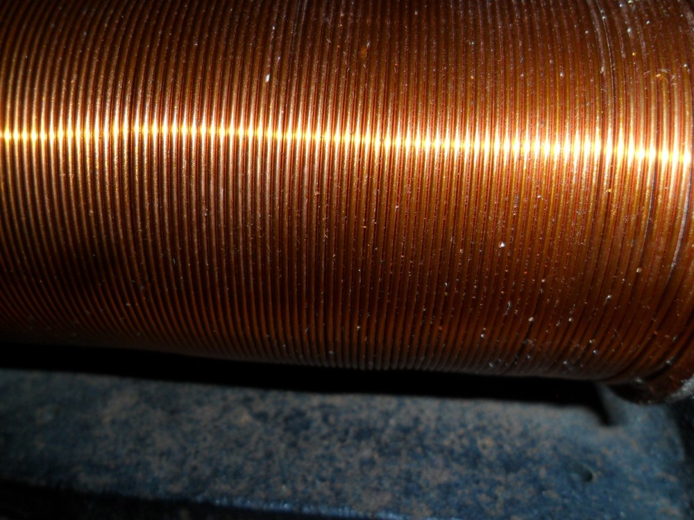 Antique Copper Inductor Amplifier Coil