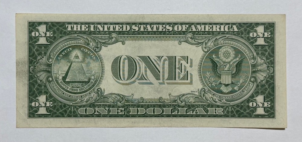 1935-E $1 Bill Silver Certificate Note 907G-K