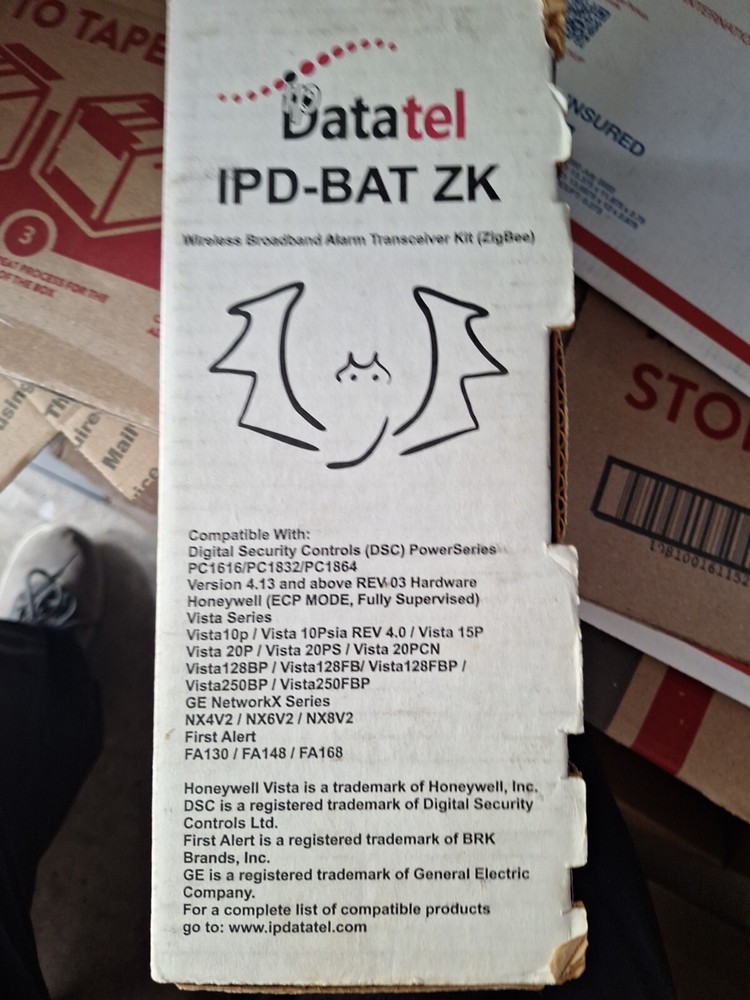 IPDATATEL IPD-BAT ZK Wireless Broadband Alarm Transceiver Kiy (ZigBee)