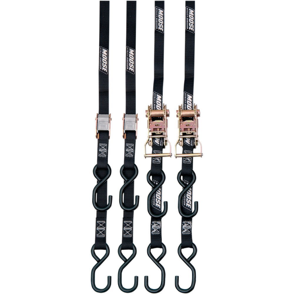 Moose Utility Division Tie-Down - Black - Quad Pack | 3920-0300