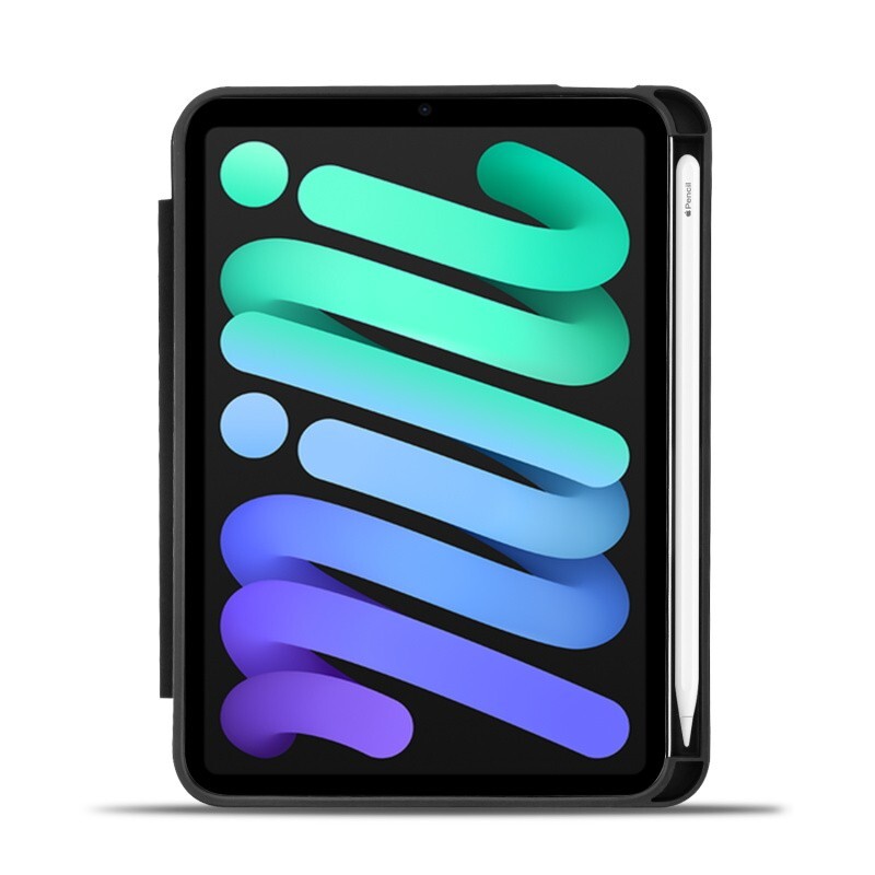 iPad Mini 7 A17 Pro Case, iPad Mini 7th/6th Generation Case with Pencil Holder