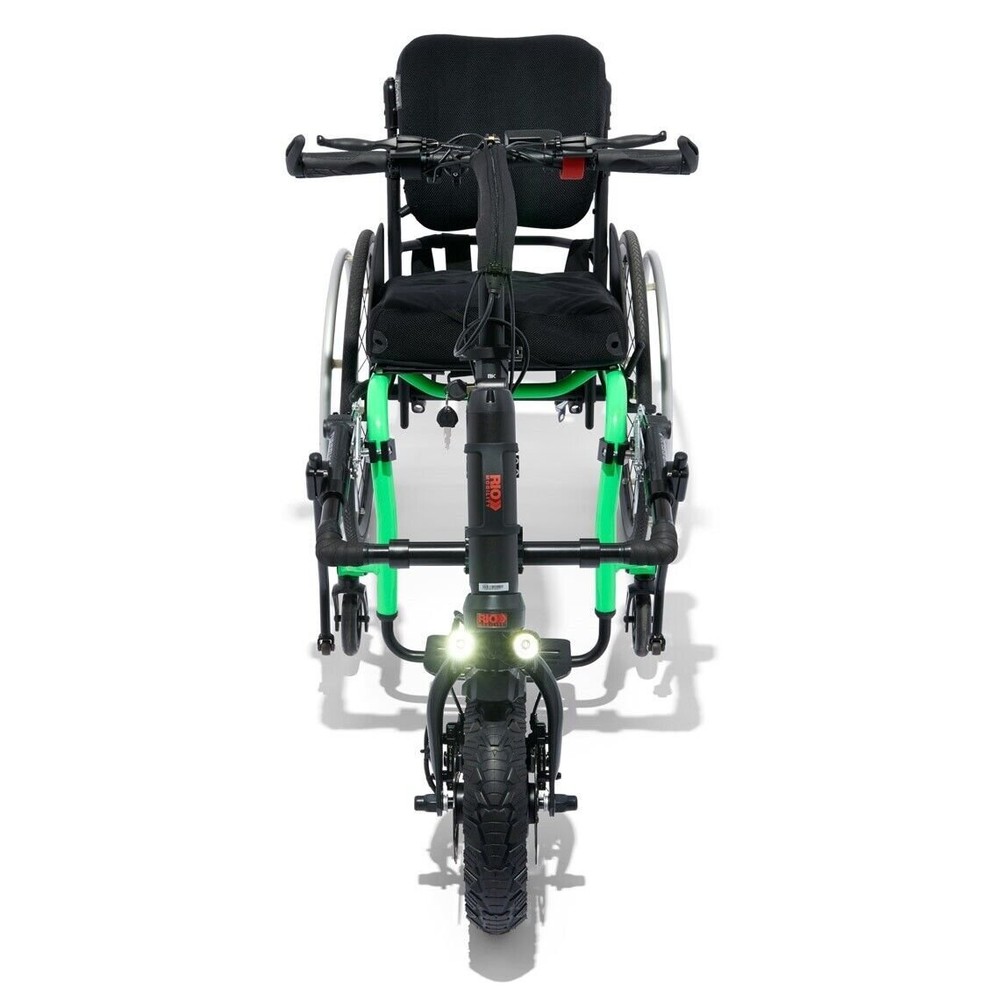 FIREFLY 2.5 handcycle attachment for Wheelchairs, Gray