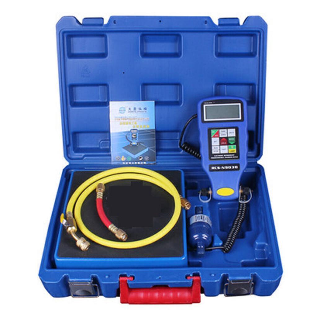 Refrigerant Electronic Scale Filling Scale Refrigeration A/C Fluoride Tool