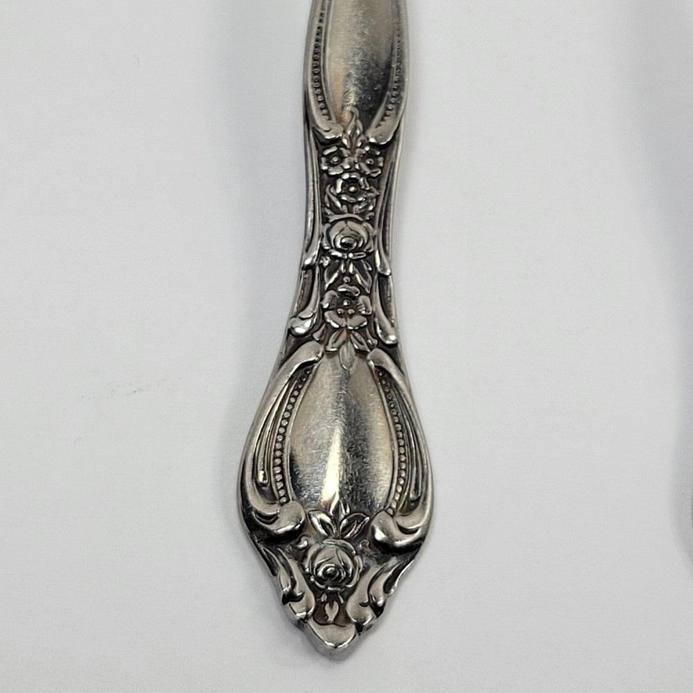 4 Teaspoons Oneida West Bend AFFECTION Pattern Stainless USA Glossy Flatware