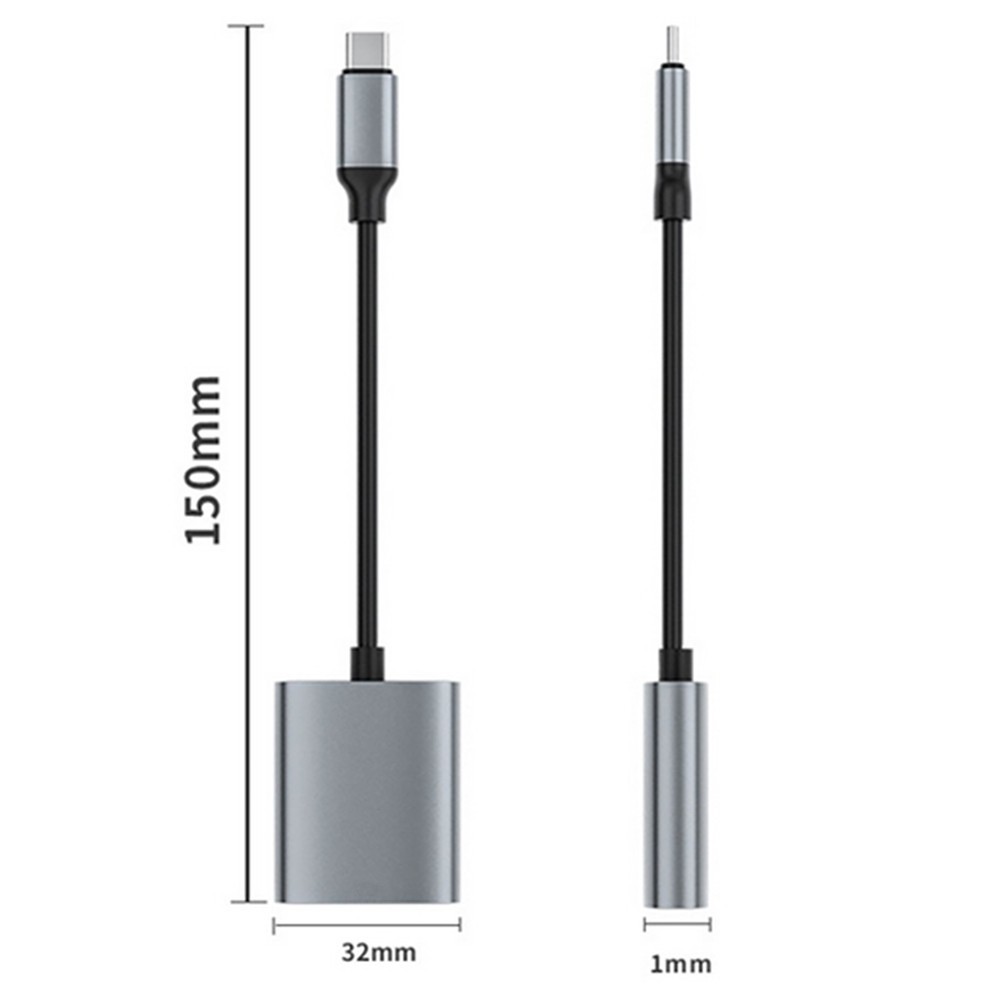 1Pack Type C USB 3.1 High Speed 4.0 Memory Card Reader Adpter for UHS-II SD Card