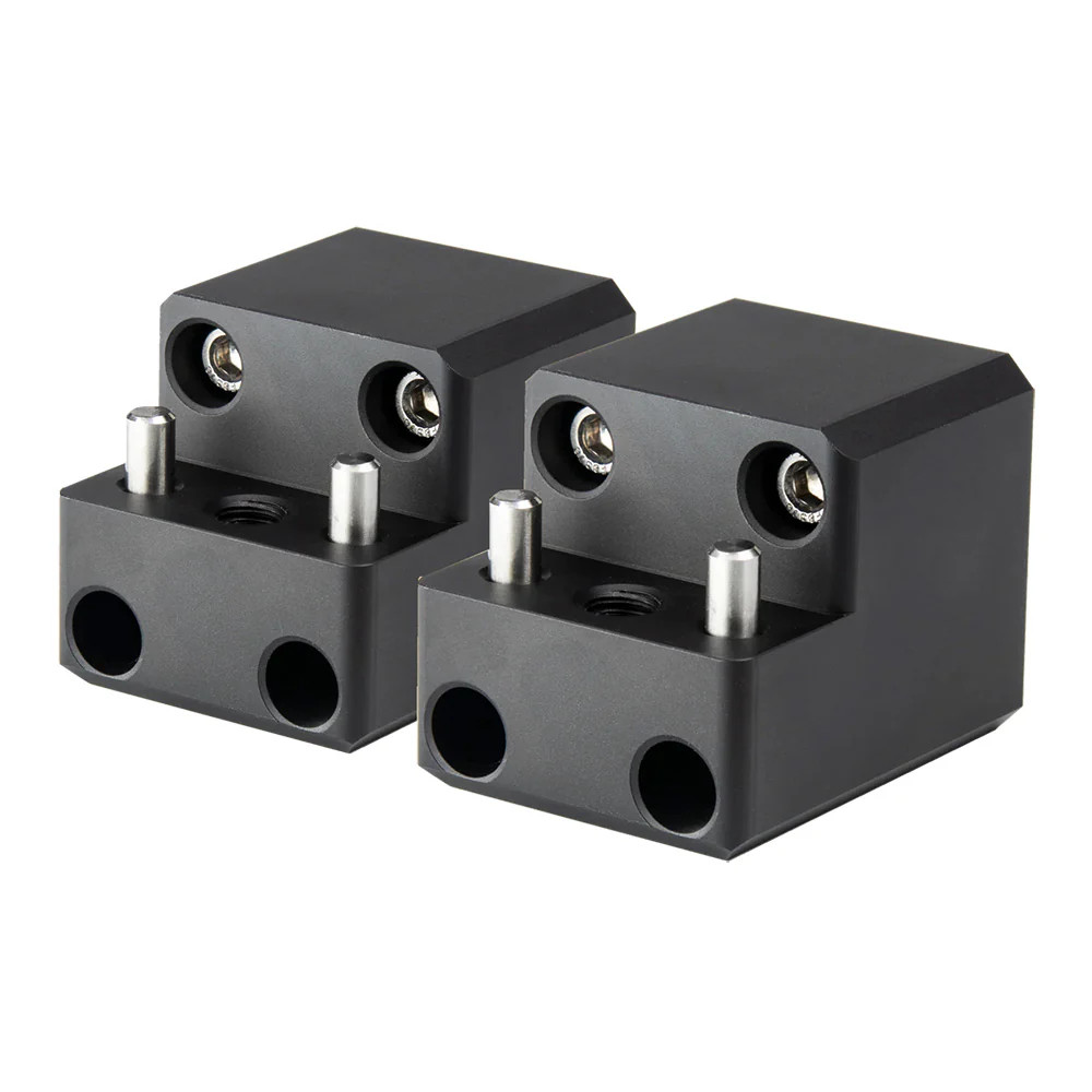 PTM Edge Board Rack Mount - 4 Bolt - Black - Pair