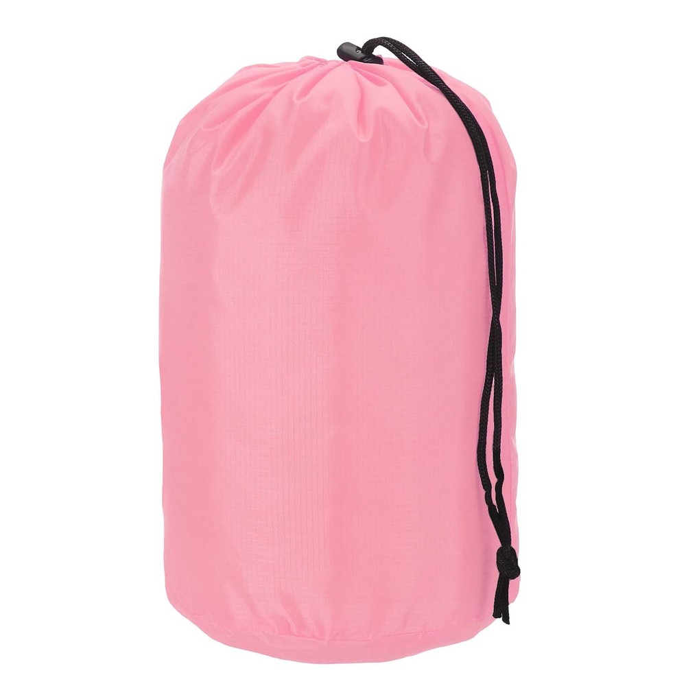 Stuff Sack, Nylon Waterproof Storage Sacks, 7x13Inch(Pink)