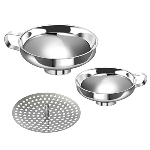 Stainless Steel Canning Funnel Set