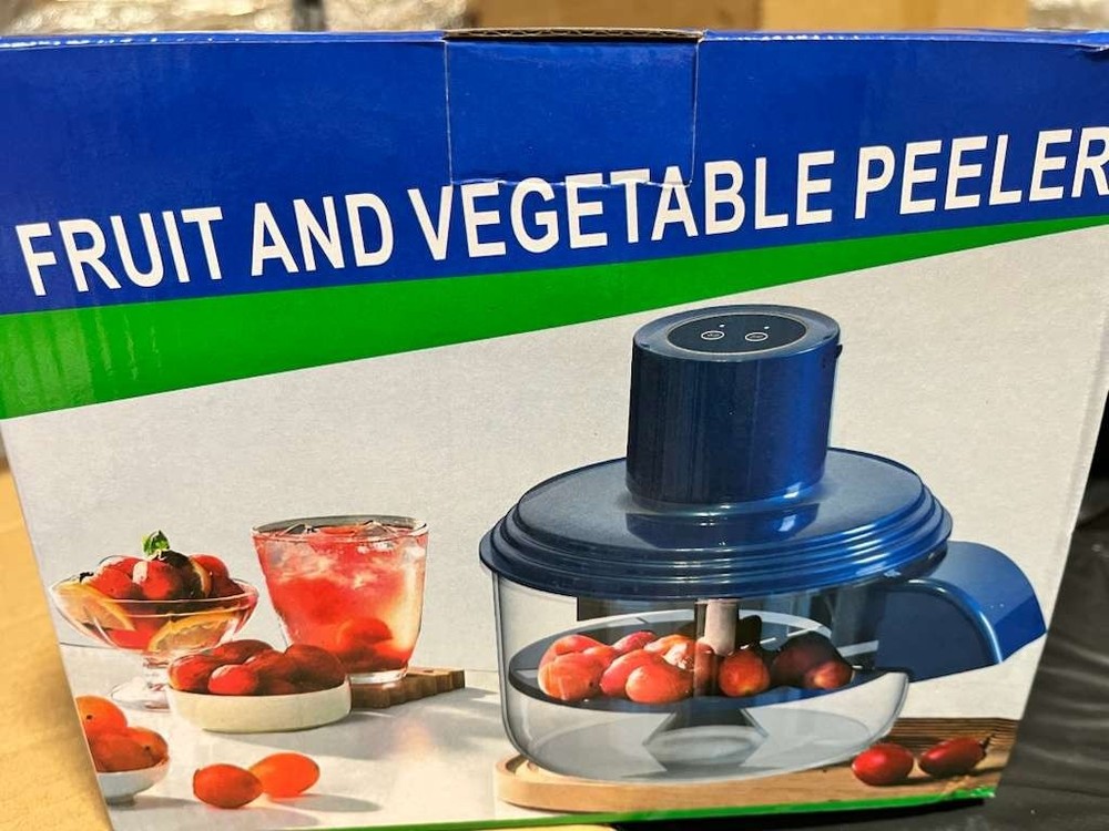 Automatic Electric Fruit & Vegetable Peeler | One-Touch | USB Rechargeable