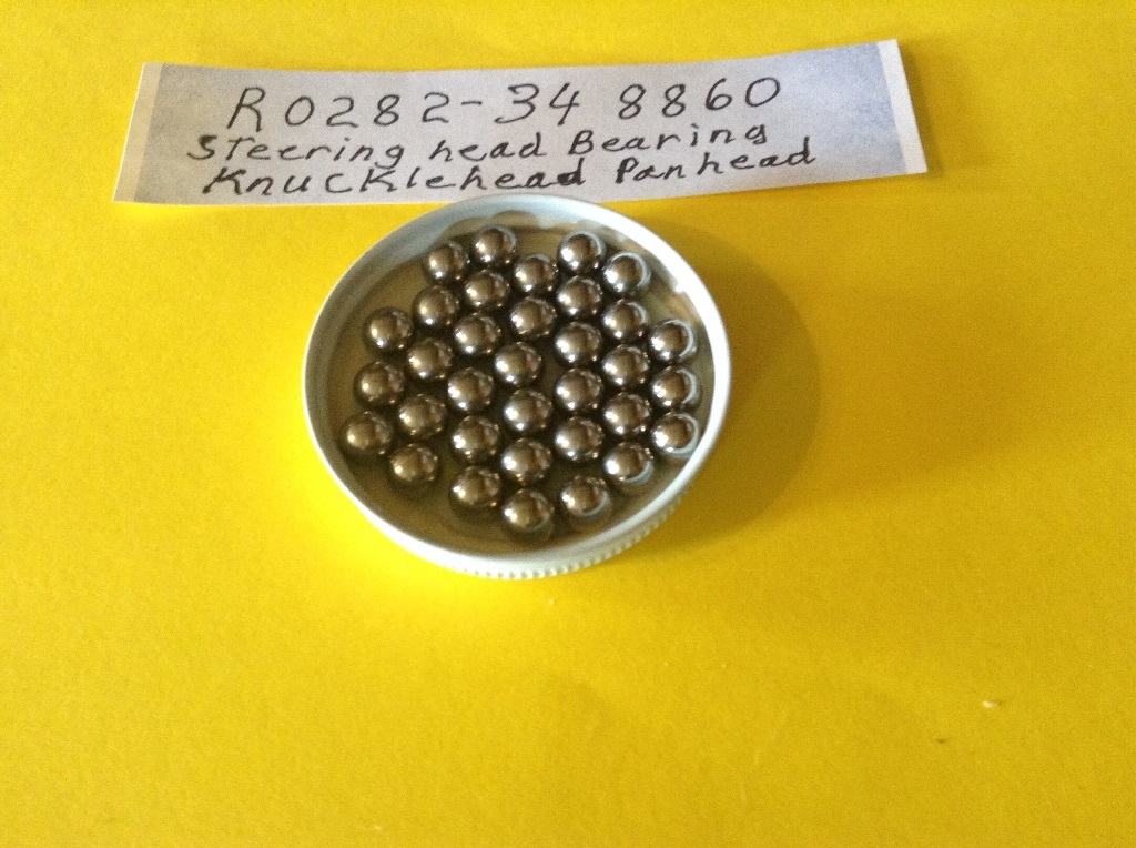 Harley 8860 (34) Frame Springer Fork Neck Bearings Knucklehead,Flatheads,1938-48