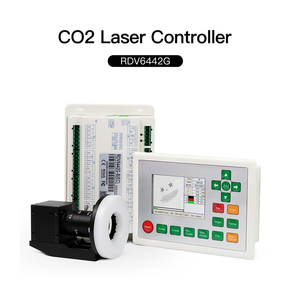 Ruida CO2 Laser Controller RDV6442G with Camera Auto Cutting for Laser Machine