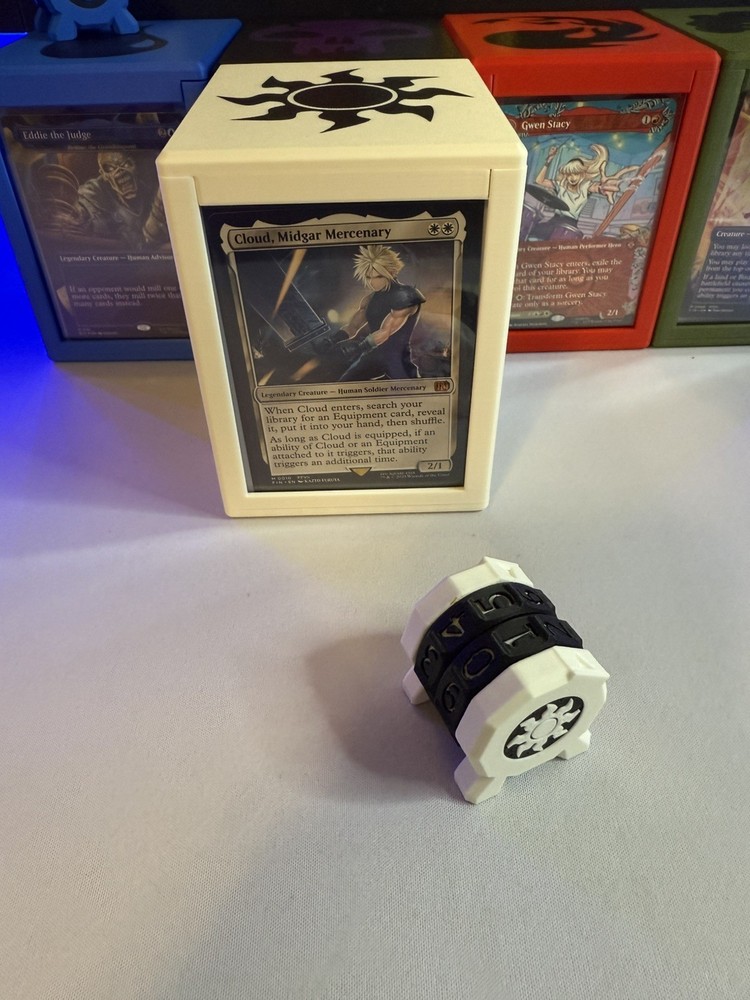 Plains Commander Deck Box PLUS Plains Life Counter!