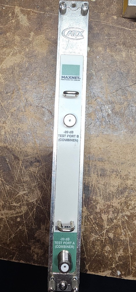 ATX MAXNET MN4-2TCPF Dual 4-WAY Module Combiner used