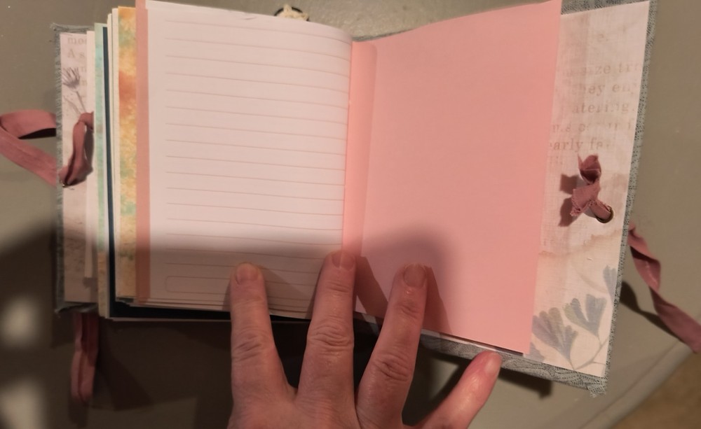 handmade little desk note pad