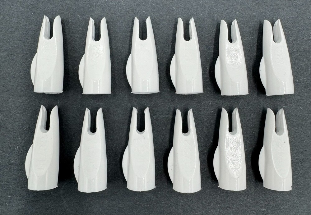 Bohning Classic Nocks 11/32 White, 100 pack