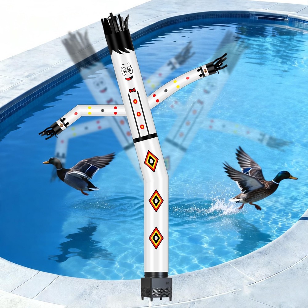 ** NEW Bird Deterrent Scarecrow | 7 ft Automatic Motion | Pool Protector