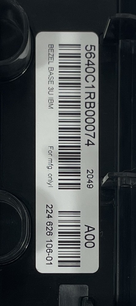 IBM TS4300 Front Panel Control Panel LCD Display 376 473 001-01 W/ Bezel