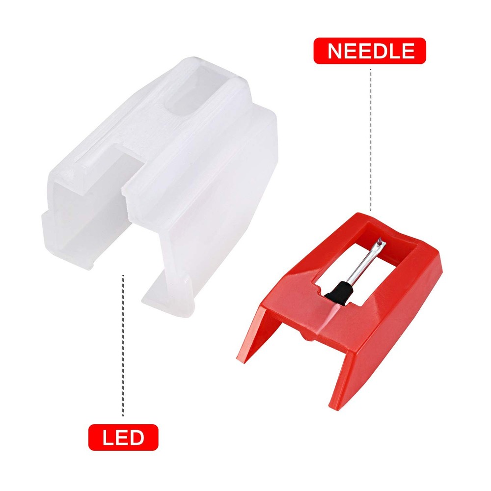 3Pcs New Replace Diamond Stylus Record Player Needle For LP Turntable Phonograph
