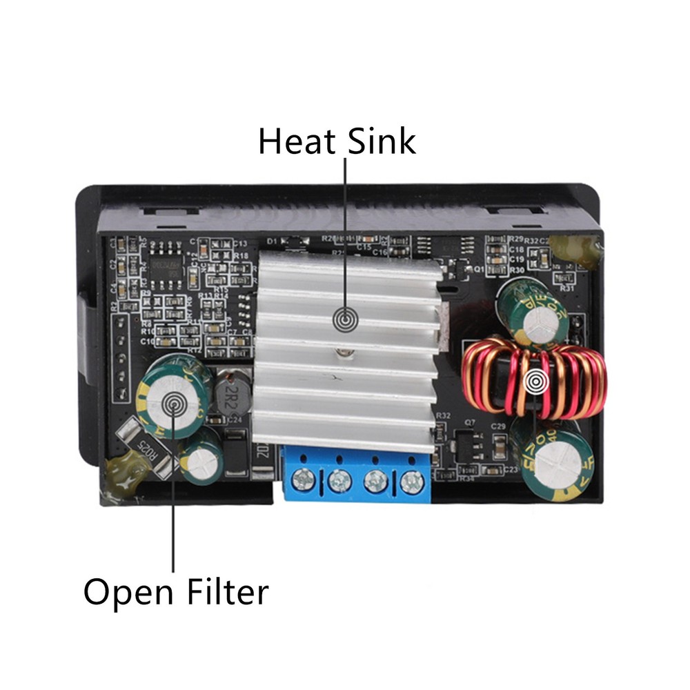 Adjustable DC Buck-Boost Converter Adapter Repairing Accessories Replacement