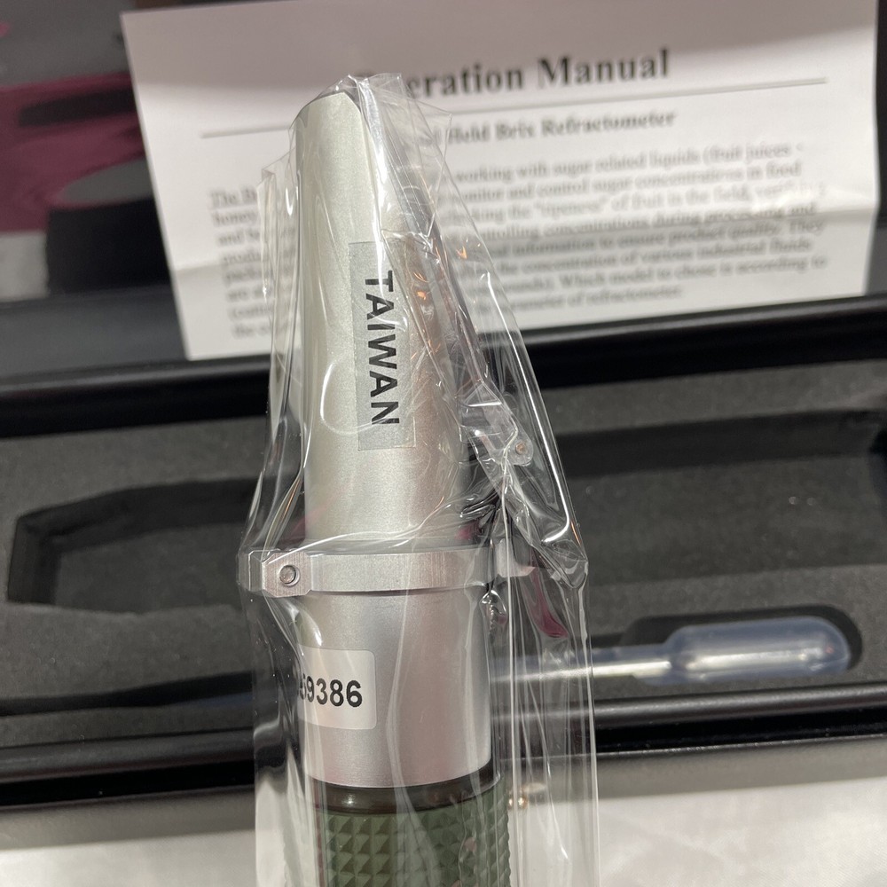 NEW Brix Series Refractometer Hand-Held Analytical